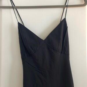 Brand new black Madewell slip dress size 00